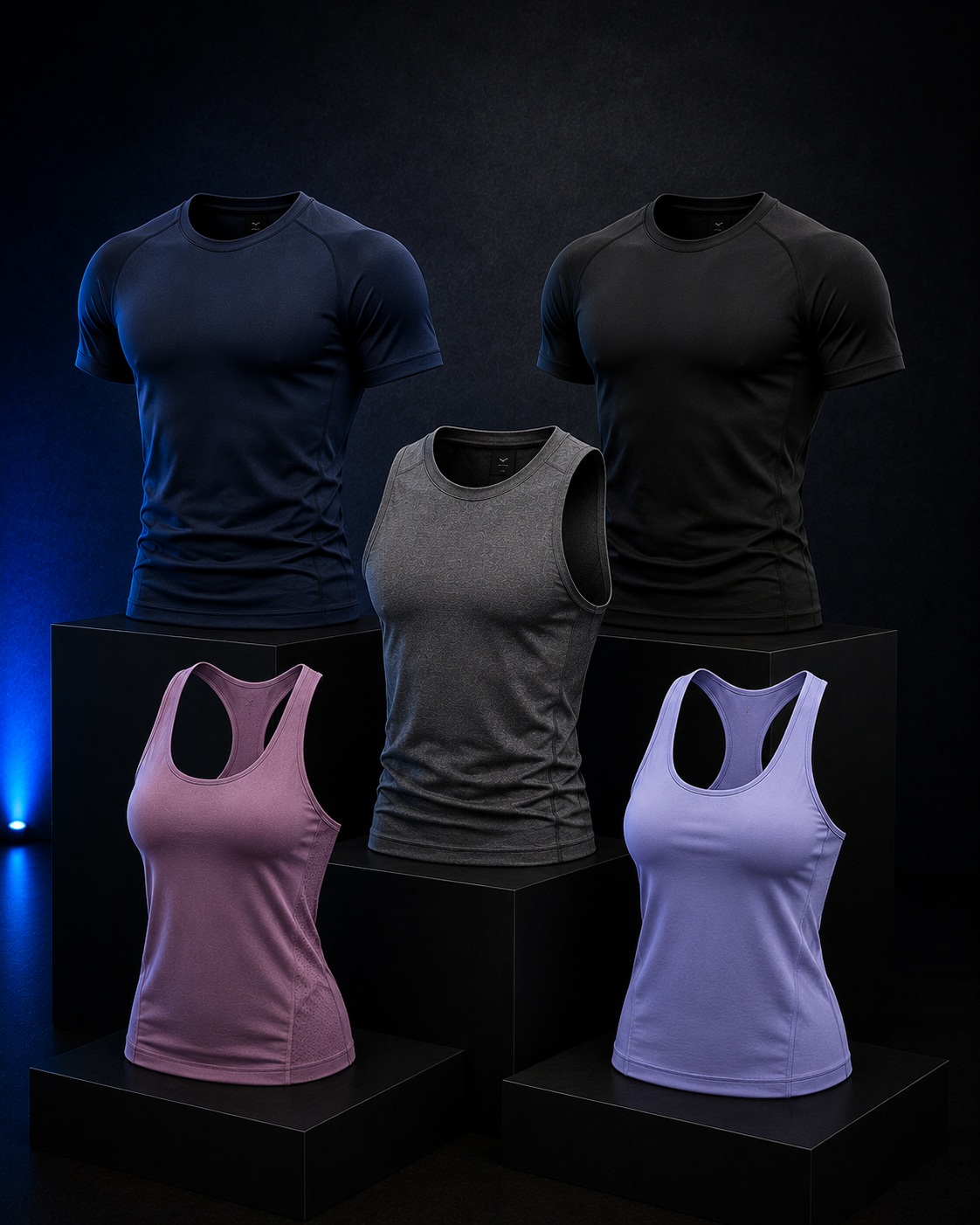 Woman training in gym wear activewear